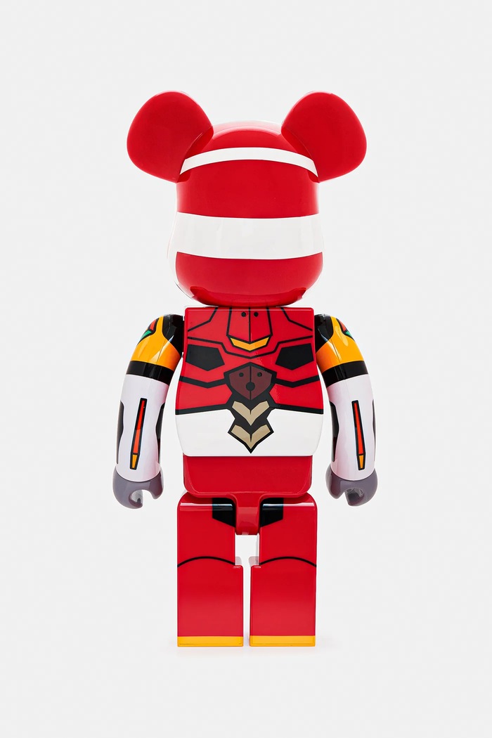 Декоративна фігурка Medicom Toy Be@rbrick Evangelion Eva2 1000% Evangelion.Eva2.1000 червоний AW25