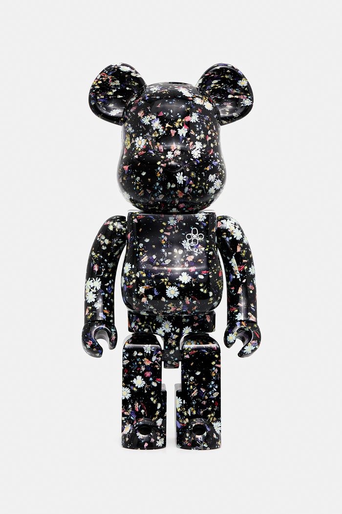 Διακοσμητική φιγούρα Medicom Toy Be@rbrick Anever Black 1000% μαύρο Anever.Black.1000