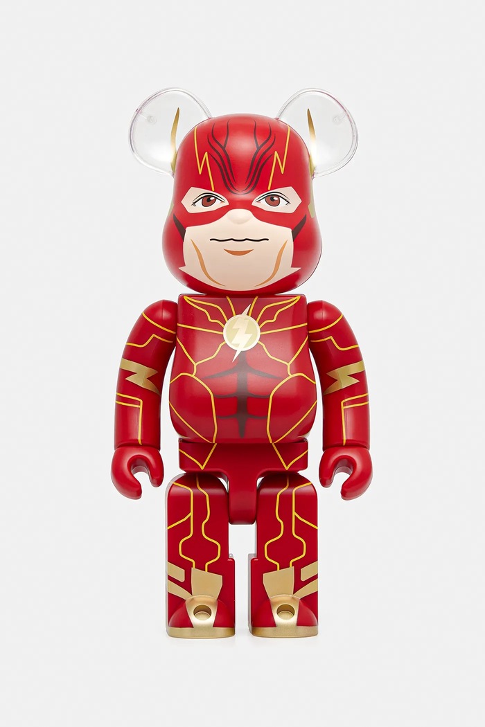 Dekoračná figúrka Medicom Toy Be@rbrick The Flash 400% červená The.Flash.400