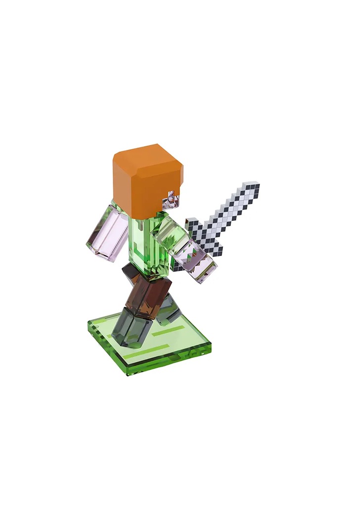Dnevna soba in spalnica Dekorativna figura Swarovski MINECRAFT 5701271 transparentna
