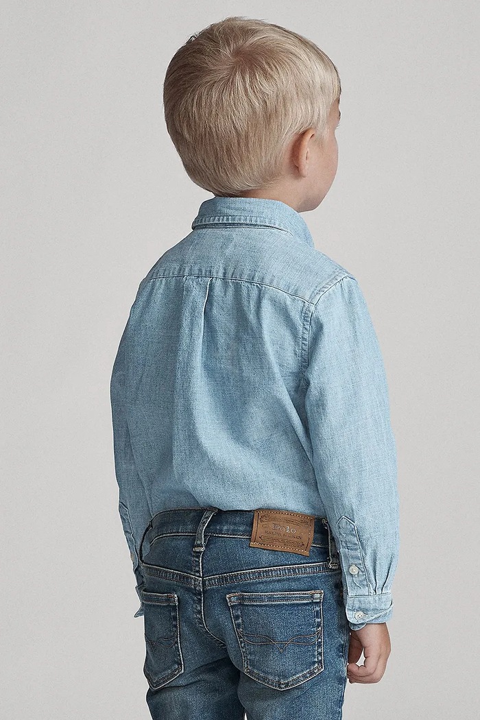 Chlapec Košeľa Polo Ralph Lauren 322703283001 modrá