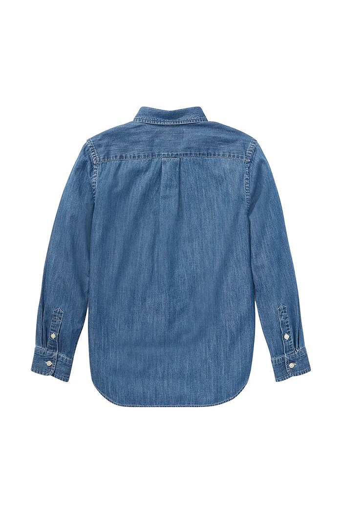 Αγορίστικα Πουκάμισο Polo Ralph Lauren 323713843001 μπλε