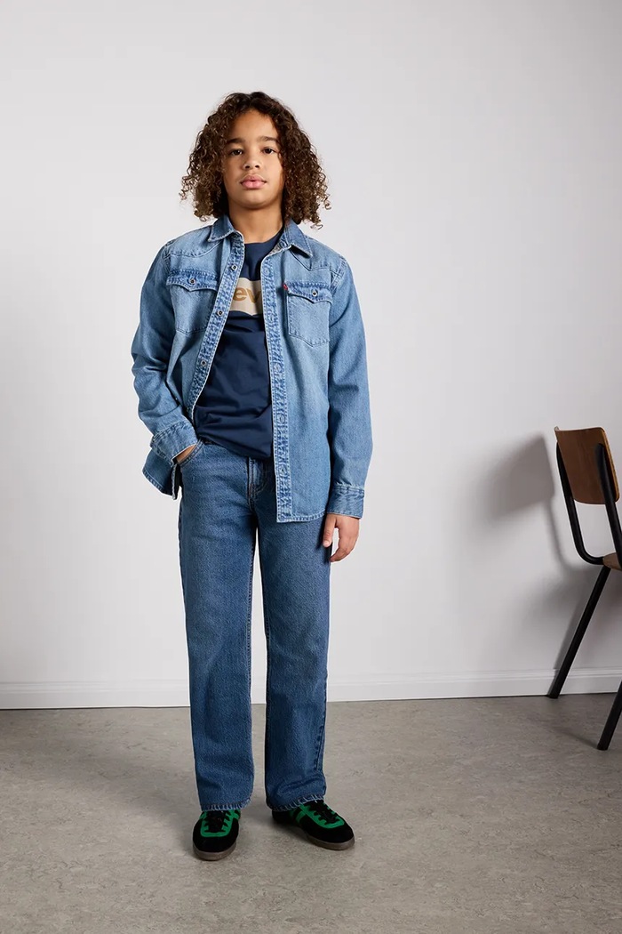 Džínová košile Levi's NEW BARSTOW WESTERN SHIRT 9EL534