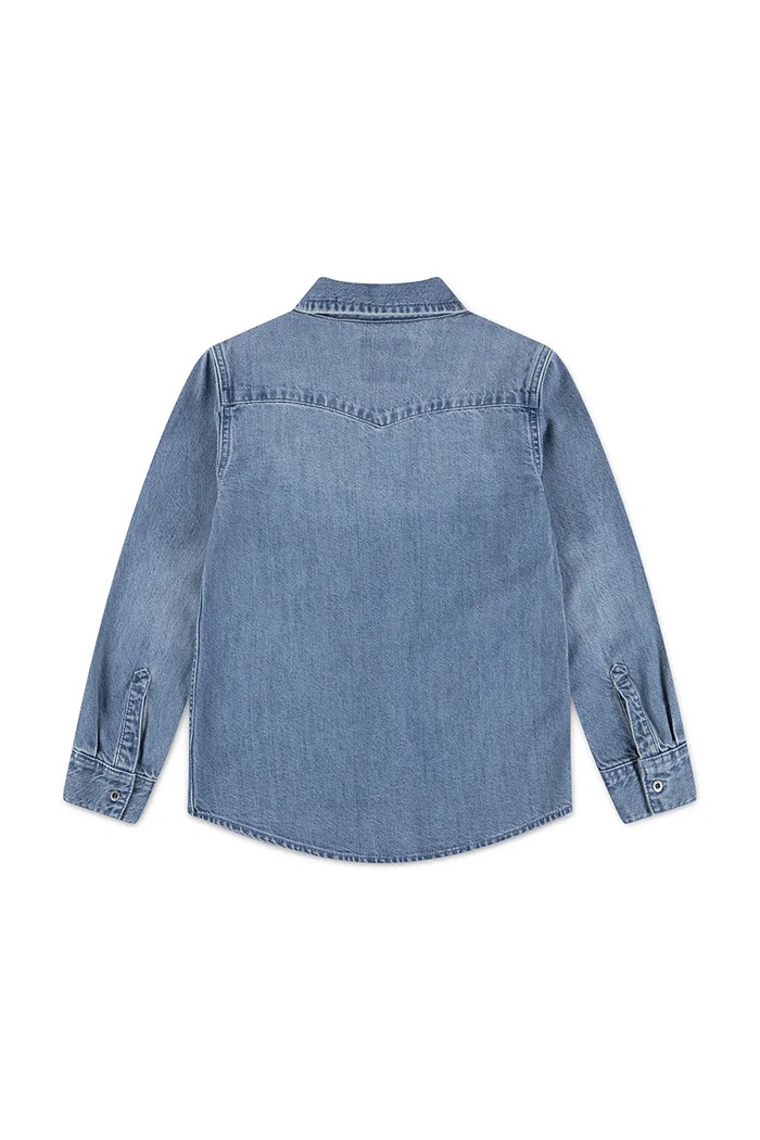 CHLAPEC Džínová košile Levi's NEW BARSTOW WESTERN SHIRT 9EL534 modrá