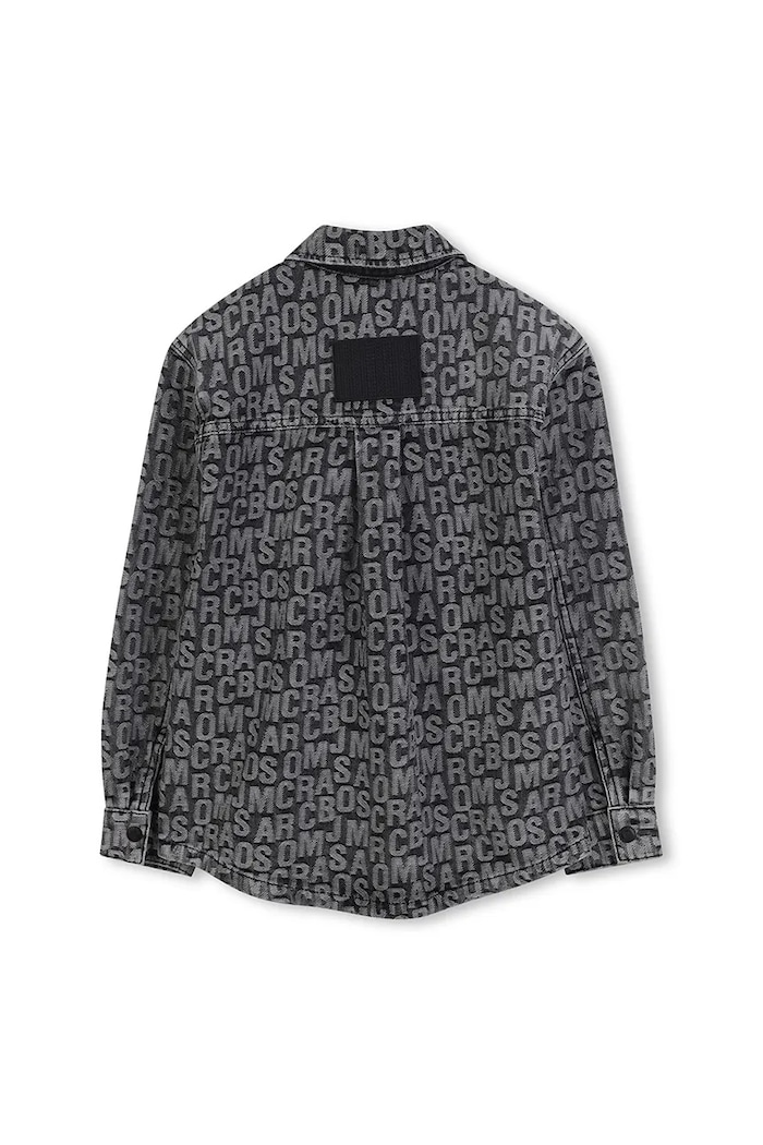 Chlapec Detská riflová košeľa Marc Jacobs W60633.102.108 čierna