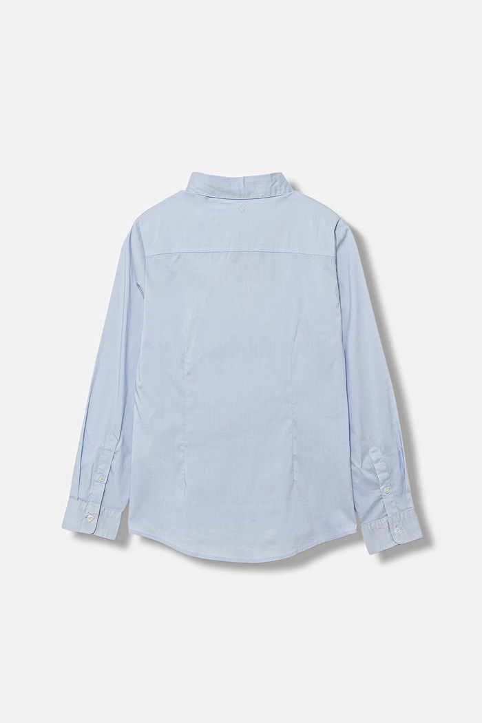 Detská košeľa United Colors of Benetton 5AWRCQ04E.G.seasonal modrá AW25