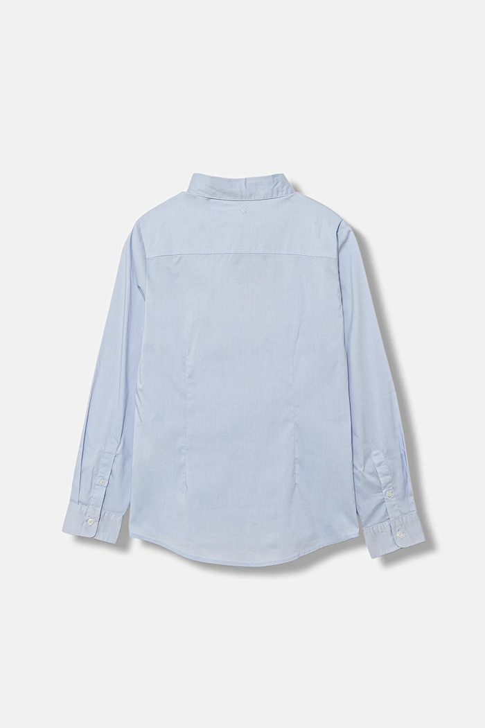 Detská košeľa United Colors of Benetton 5AWRCQ04E.G.seasonal modrá AW25