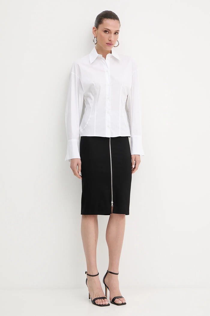 Patrizia Pepe koszula 8C0789.A043 biały AW25