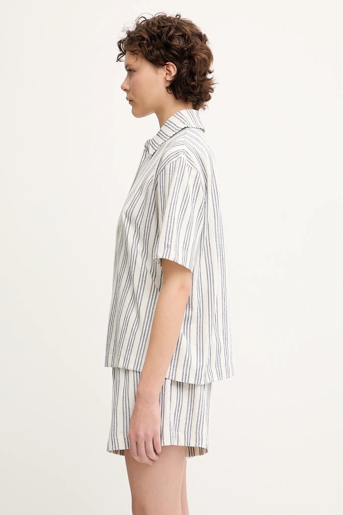 Samsoe Samsoe camicia SAKAJA F25200036 bianco AW25