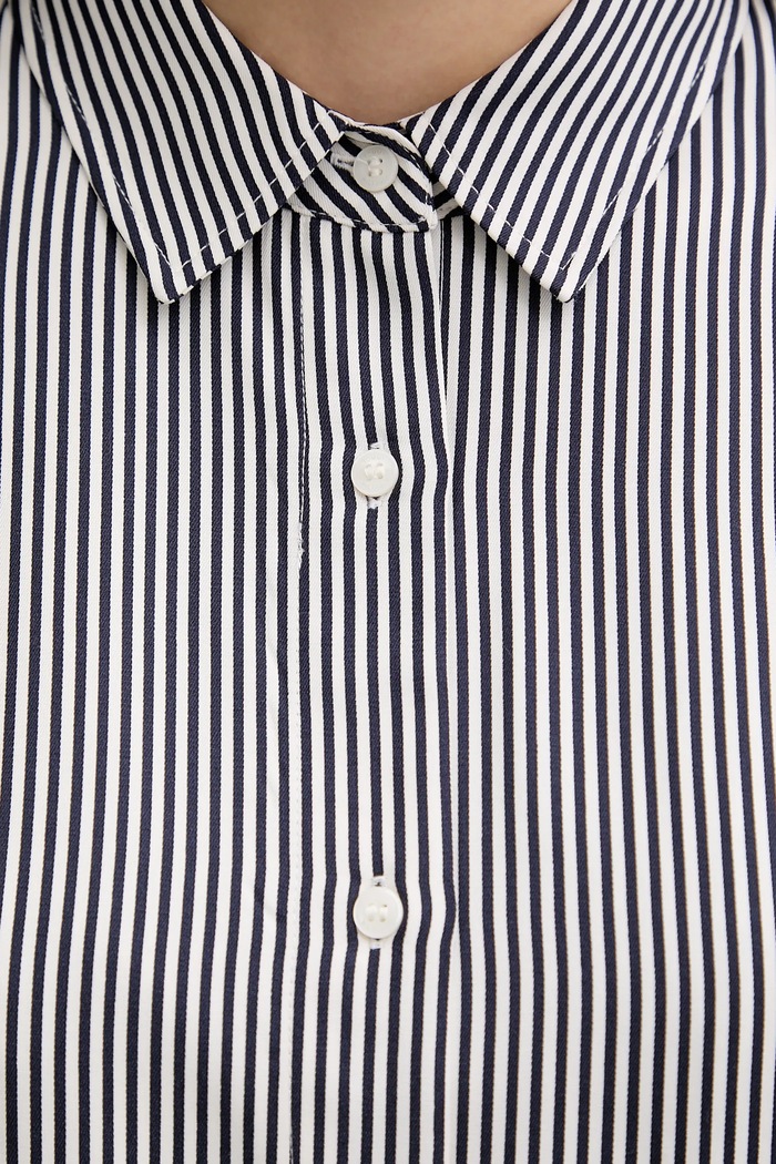 Košile Tommy Hilfiger WW0WW45883 námořnická modř