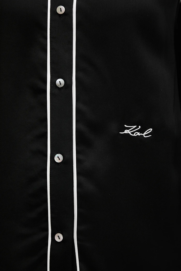 Karl Lagerfeld koszula A3W11012 czarny