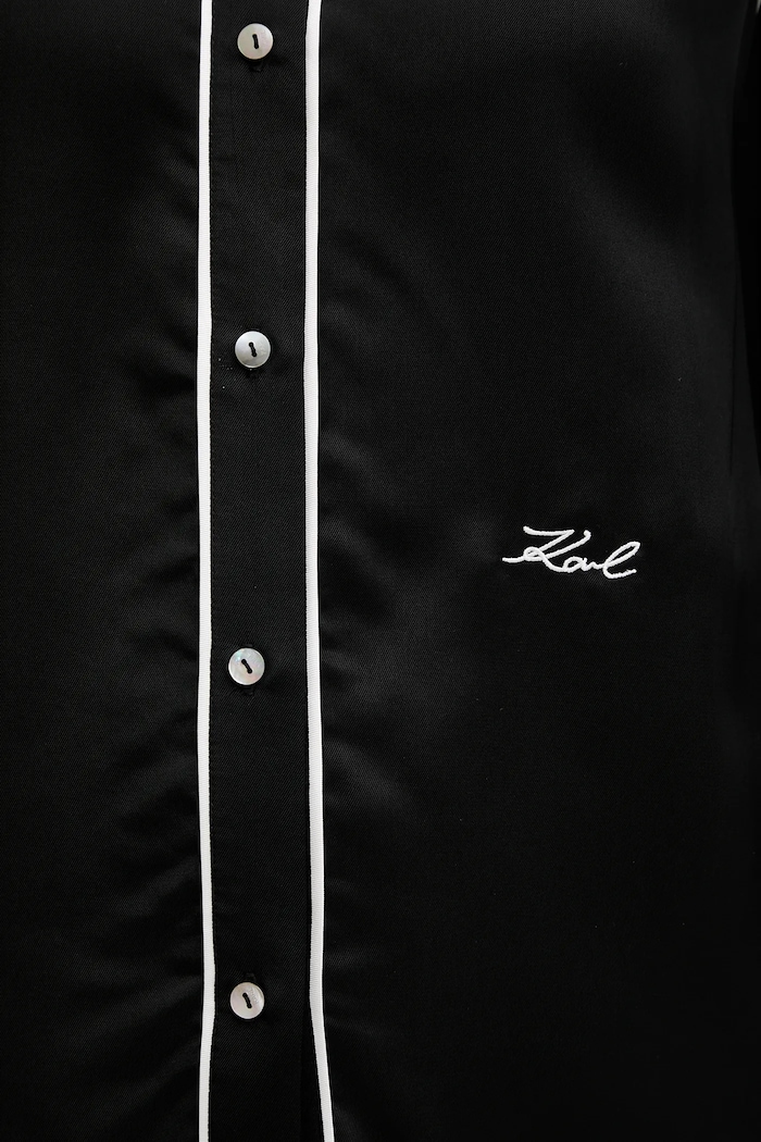 Karl Lagerfeld koszula A3W11012 czarny