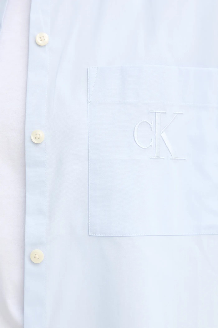 Calvin Klein Jeans koszula LV047C143G niebieski