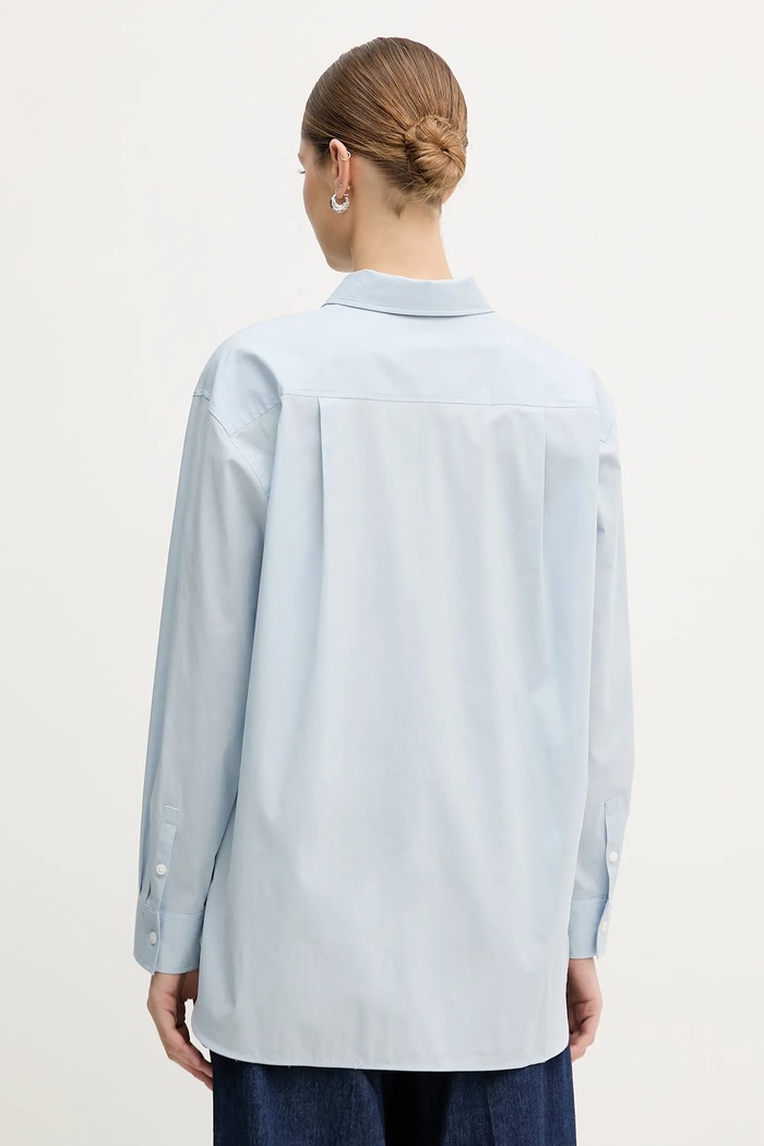 Odzież Calvin Klein Jeans koszula LV047C143G niebieski
