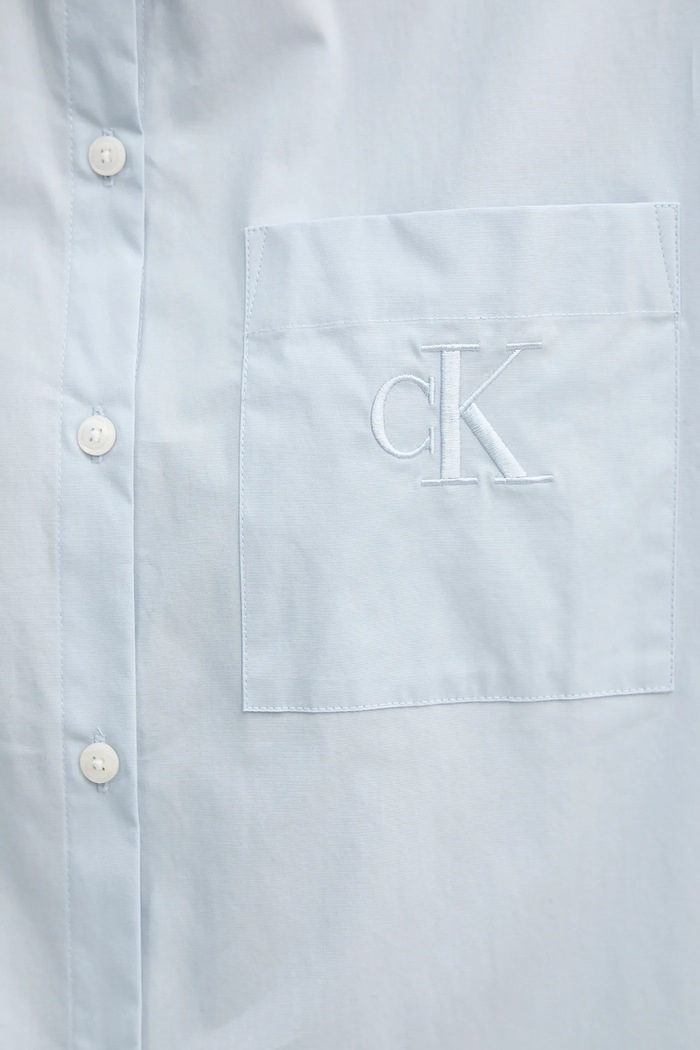 Calvin Klein Jeans koszula LV047C143G niebieski