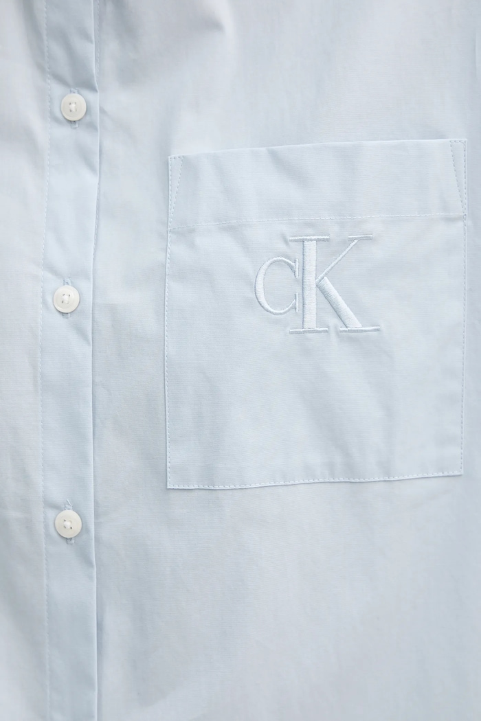 Calvin Klein Jeans koszula LV047C143G niebieski