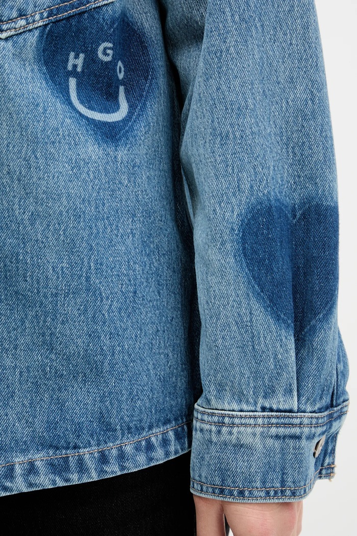 Džínová košile Hugo Blue Garesa_2_B 50544492 modrá