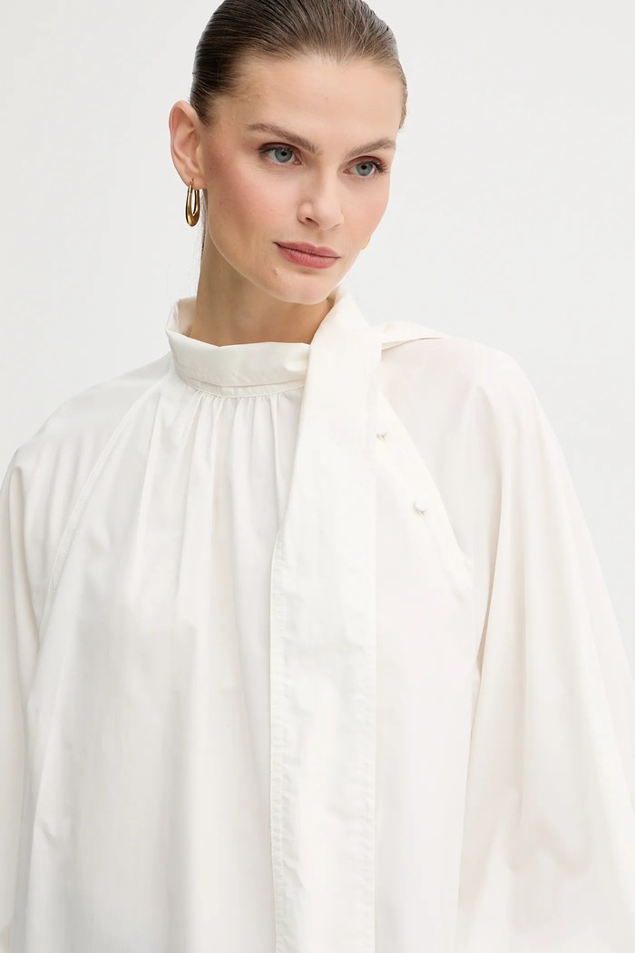 Bavlnená blúzka Weekend Max Mara BURGOS béžová 2525116013600
