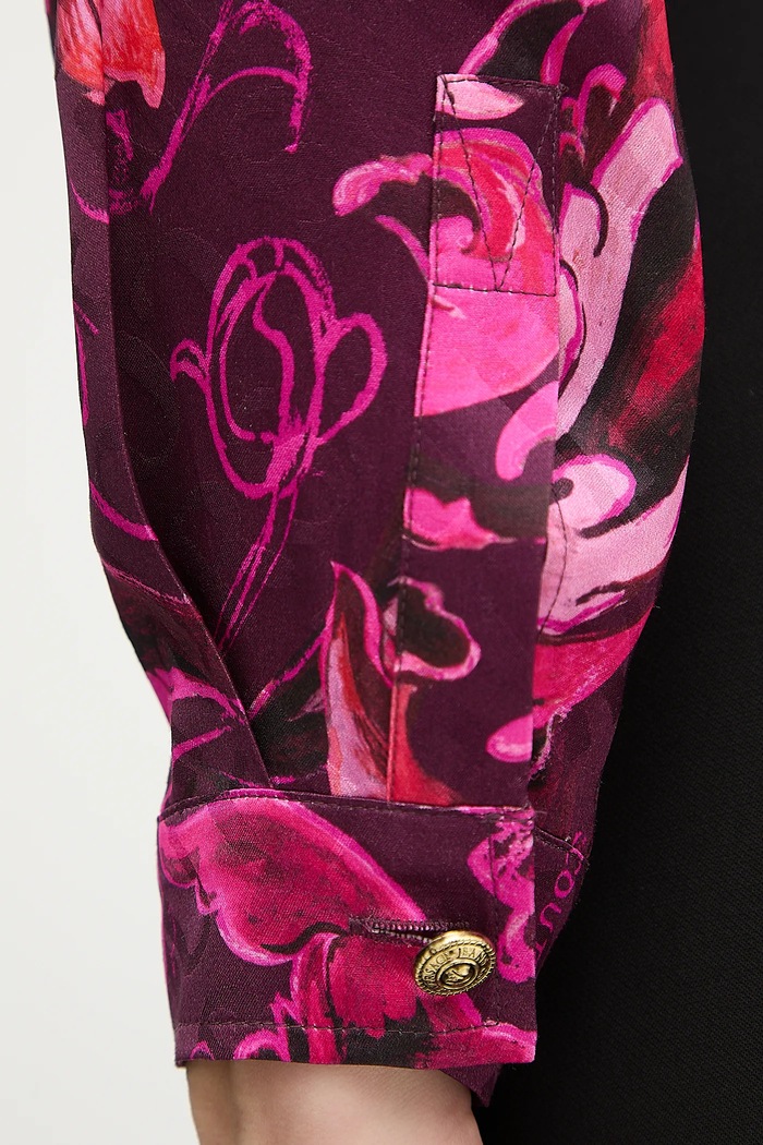 Πουκάμισο Versace Jeans Couture 79HAL201.NS671 μπορντό