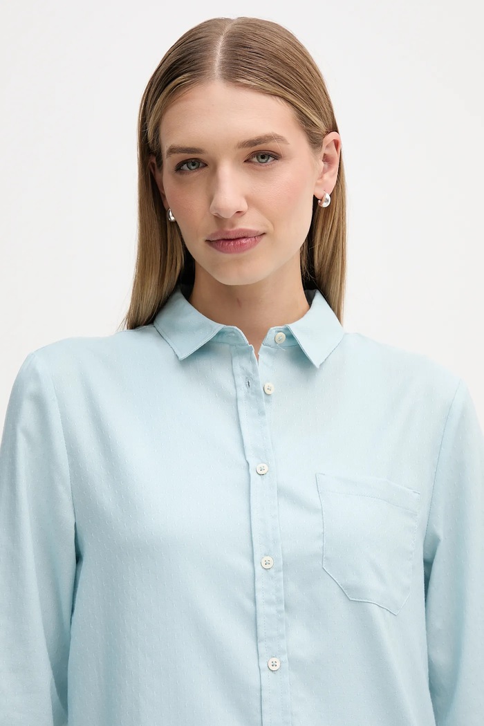 Πουκάμισο United Colors of Benetton μπλε 56D8DQ0CG