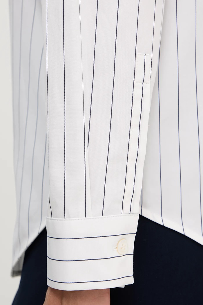 MM by Max Mara camicia in cotone EFFIGE 2526116037600 bianco
