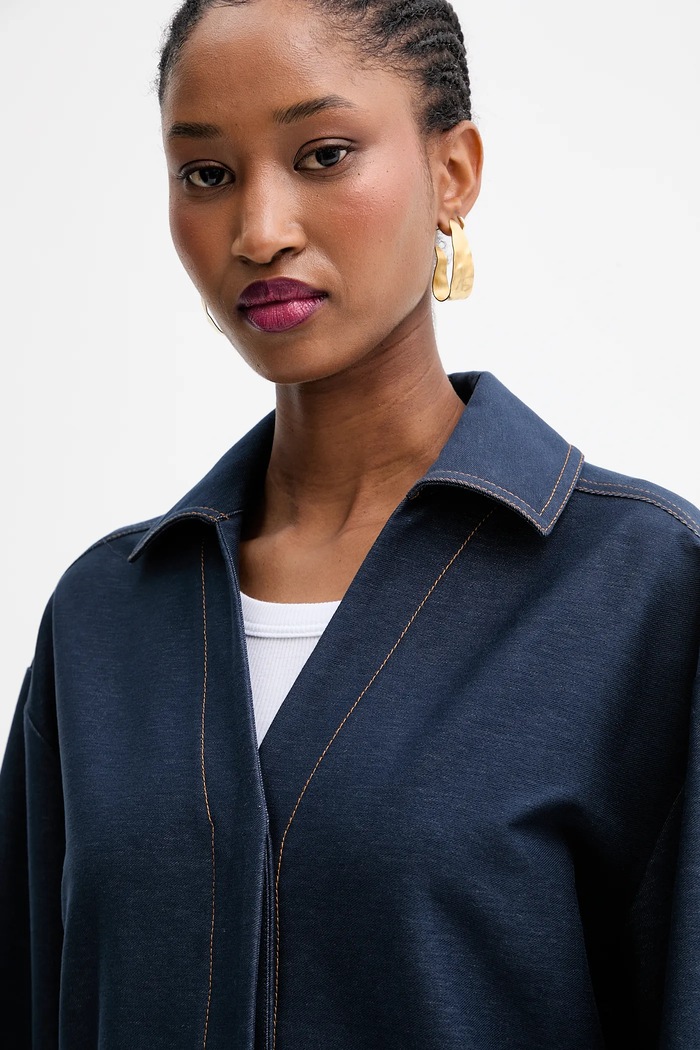 MM by Max Mara camicia ORLEANS 2526916017600 blu navy
