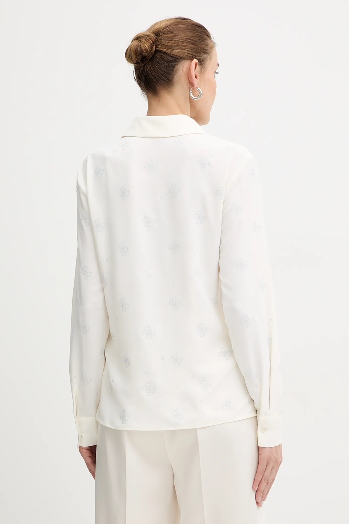Oblečenie Košeľa Guess W5BH80.W2982 béžová