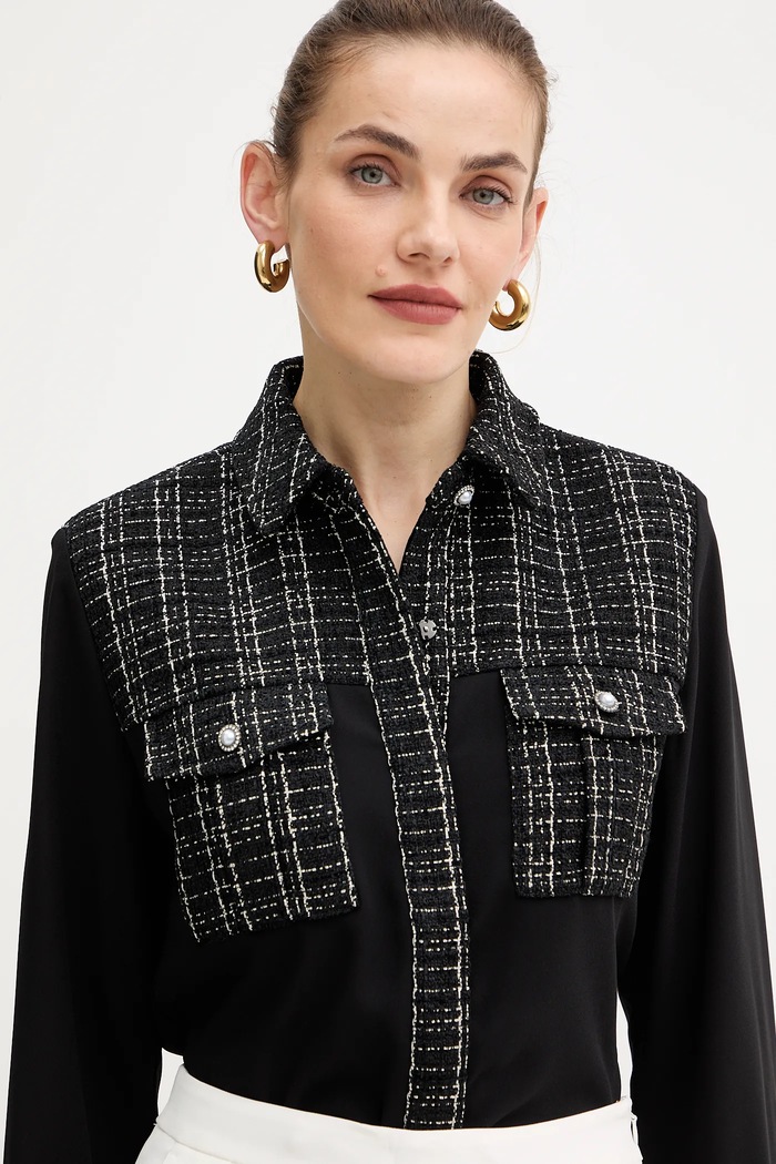 Guess camicia SANDRA nero W5BH55.W2382