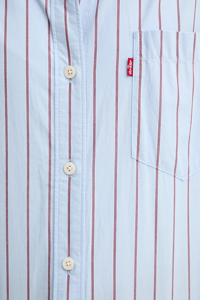 Cămașă din bumbac Levi's albastru 001HM.0012