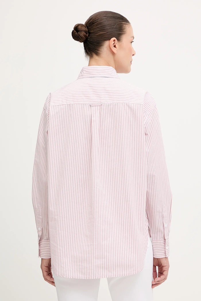 Oblečení Bavlněná košile Levi's 001HM.0013 růžová
