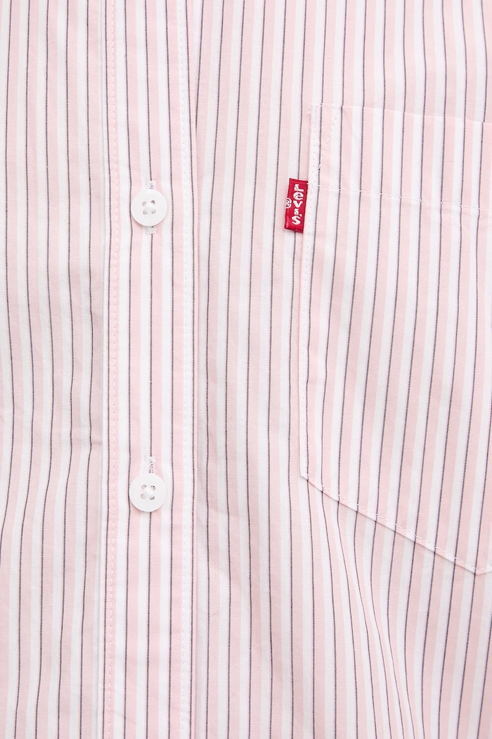 Bavlněná košile Levi's 001HM.0013 růžová