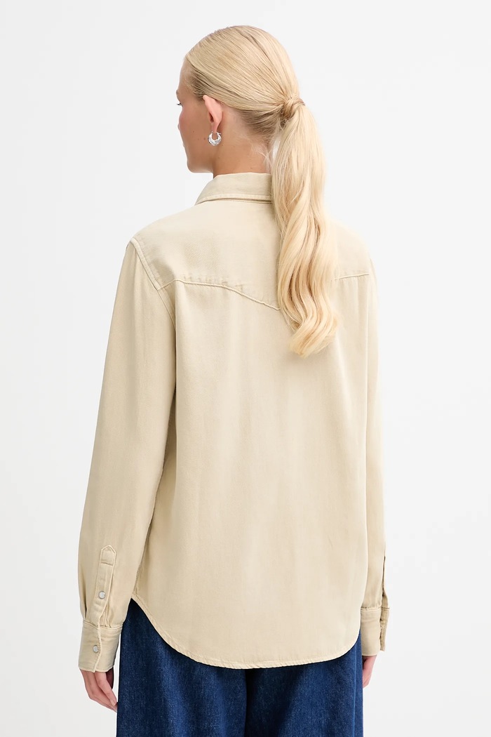 Odzież Levi's koszula 16786.0106 beżowy