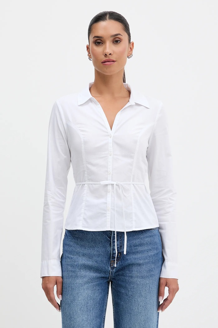 Hollister Co. koszula klasyczny biały KI340.5442.100