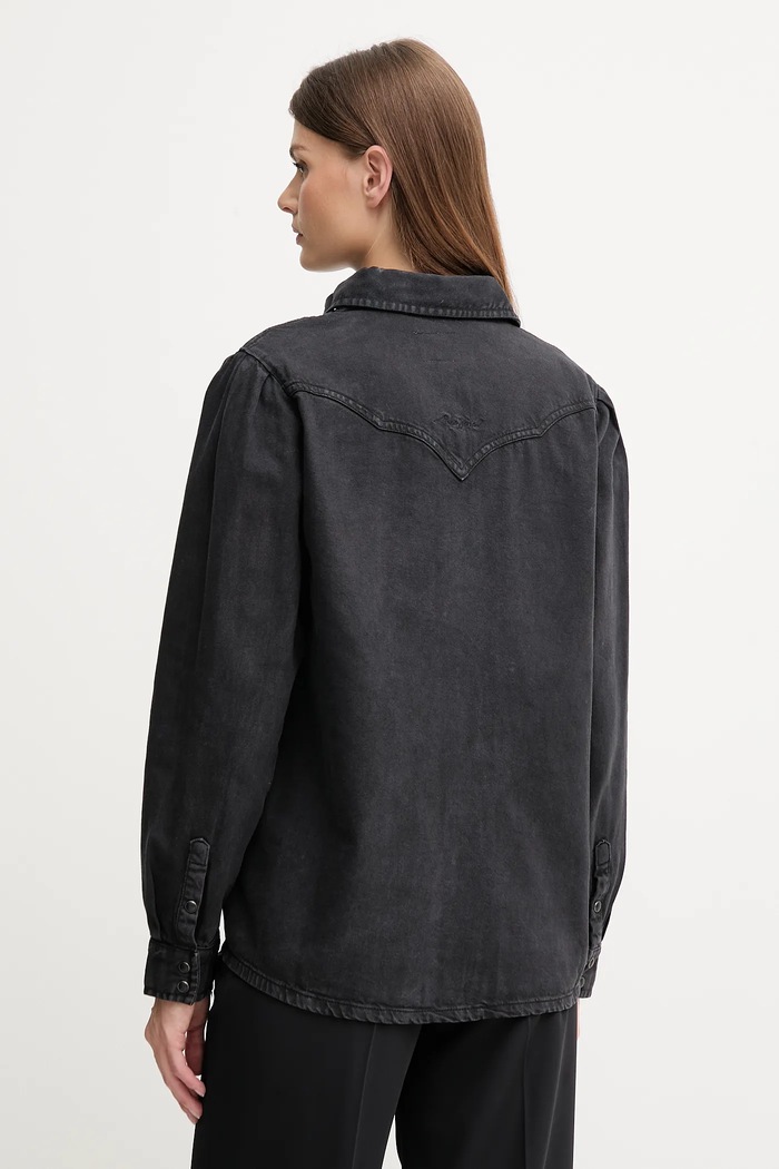 Oblečenie Košeľa Pepe Jeans PL3051236 čierna