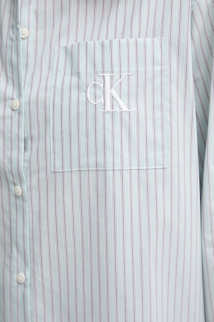 Calvin Klein Jeans koszula LV044D170G zielony