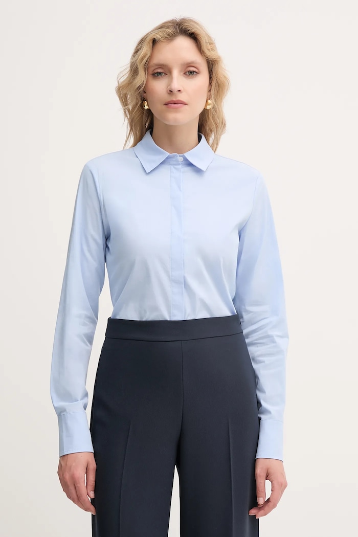 Košeľa MAX&Co. slim modrá 2618111014200