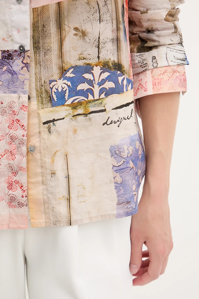 Desigual pamut ing PHOTOPOST 25WWCW18 bézs