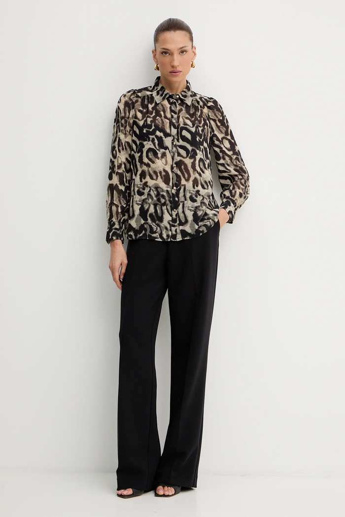 Košile Morgan CHLEO černá AW25