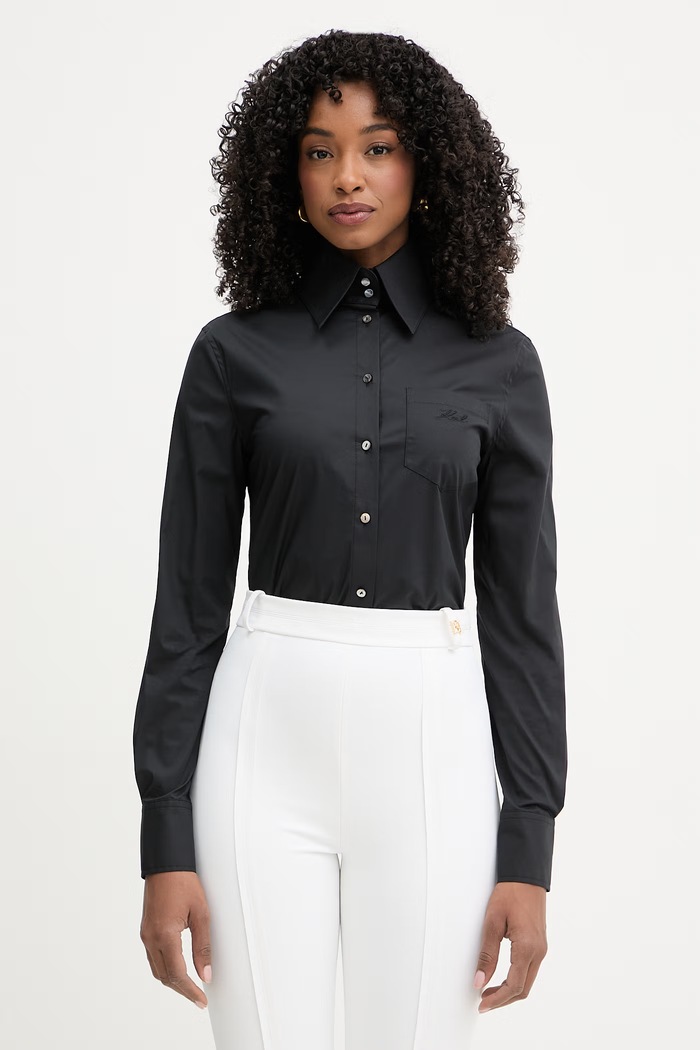 Karl Lagerfeld negru A4W11038