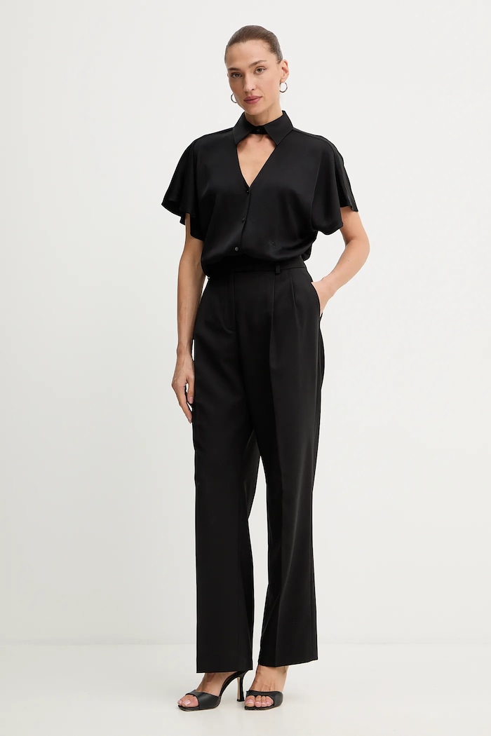 Karl Lagerfeld koszula A4W11040 czarny SS26