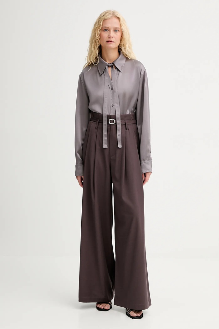Košeľa ISABELLE BLANCHE IS25FW.C059.T008 sivá AW25