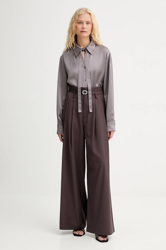 Košeľa ISABELLE BLANCHE IS25FW.C059.T008 sivá AW25