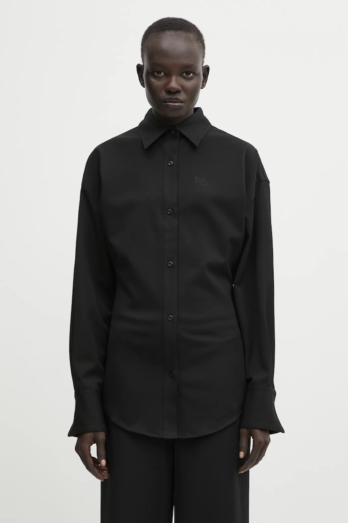 WRSTBHVR shirt Dorea classic black W4025SB.3141