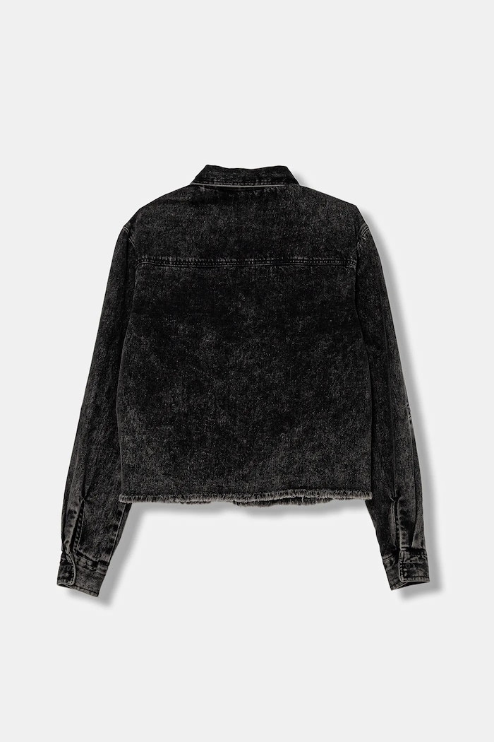 Guess Koszula jeansowa dziecięca J5BH02.D4IC0.9BYA czarny AW25