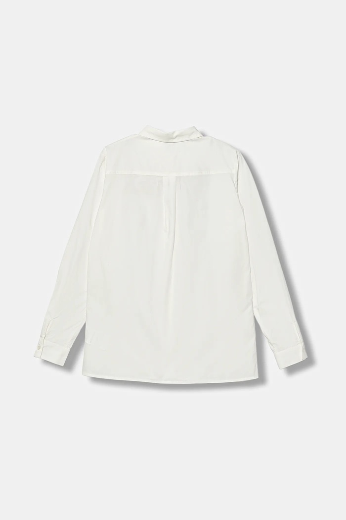 Детска памучна риза Pinko KFCA016.C.CA024 бял AW25