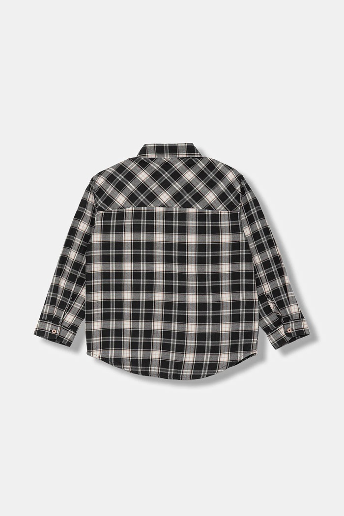 United Colors of Benetton koszula bawełniana dziecięca 5LQHCQ04D.G.seasonal szary AW25
