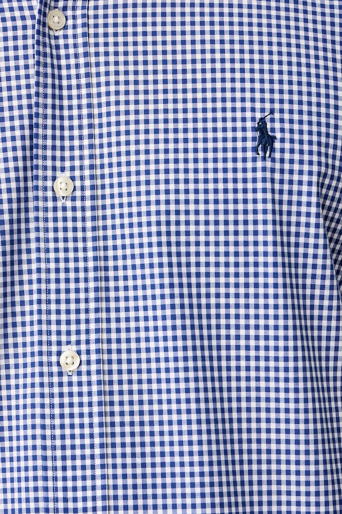 Koszula męska bawełniana Polo Ralph Lauren niebieski 710929347