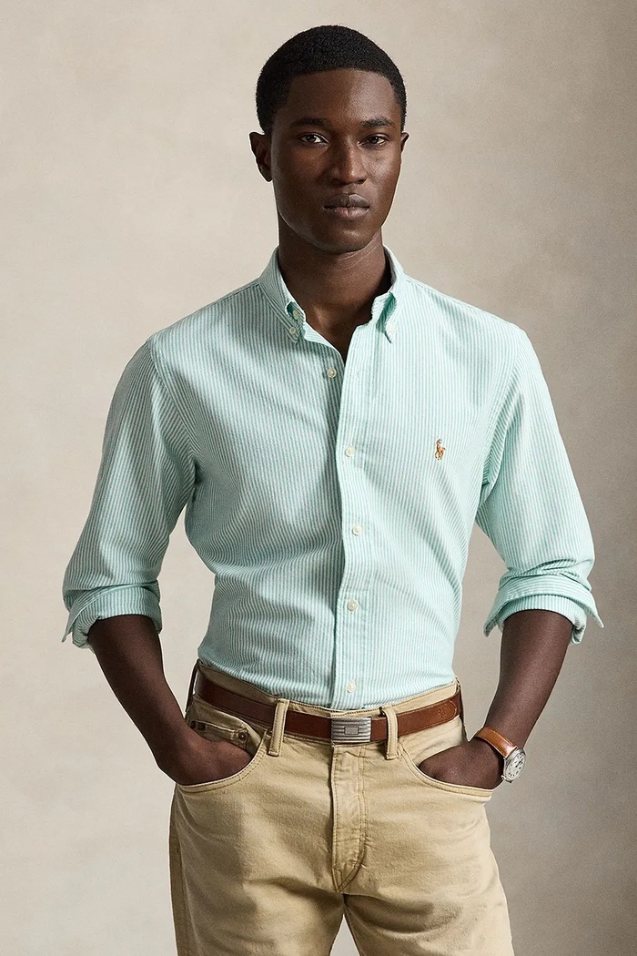 Polo Ralph Lauren Koszula męska zielony 710953704