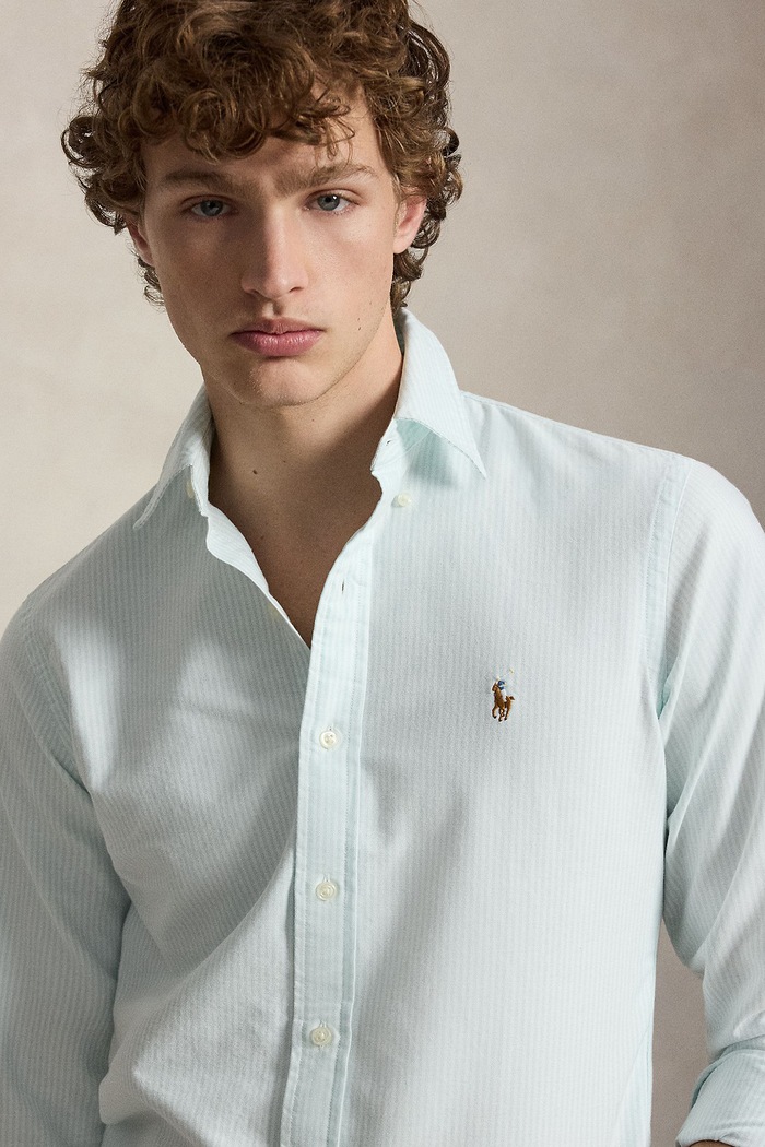 Koszula męska Polo Ralph Lauren 710953704 zielony