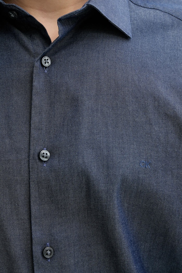 Calvin Klein cămașă LV019EU024 bleumarin